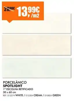 Armazéns Reis Porcelânico spotlight promoção