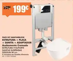 Armazéns Reis Pack diy sanitarblock promoção