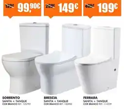Armazéns Reis sorrento sanita + tanque cor branco promoção