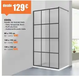 Armazéns Reis cool painel de duche fixo promoção