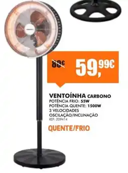 Armazéns Reis ventoinha carbono promoção
