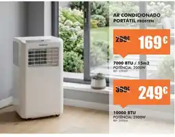 Armazéns Reis Ar condicionado portátil frosten promoção