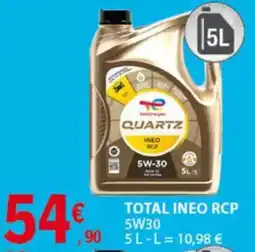 E.Leclerc Total ineo rcp 5w30 promoção