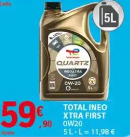 E.Leclerc Total Ineo Xtra First 0W20 promoção