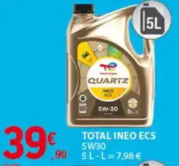 E.Leclerc Total ineo ecs 5w30 promoção