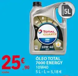 E.Leclerc Óleo total 7000 energy 10w40 promoção