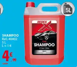 E.Leclerc Redex car shampoo com cera promoção