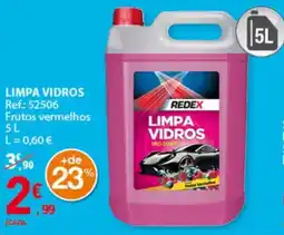 E.Leclerc Redex limpa vidros frutos vermelhos promoção