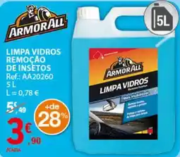 E.Leclerc armorall limpa vidros remoção de insetos promoção