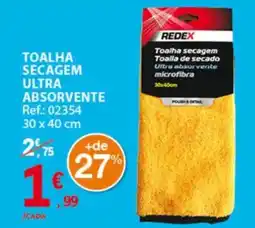 E.Leclerc toalha secagem redex promoção