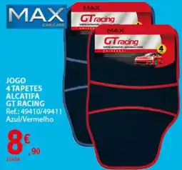 E.Leclerc Jogo 4 tapetes alcatifa gt racing promoção