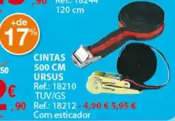E.Leclerc Cintas 500 cm Ursus promoção