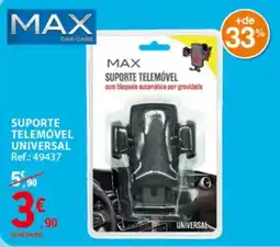 E.Leclerc Max suporte telemóvel universal promoção