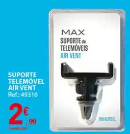 E.Leclerc Max suporte de telemóveis air vent promoção