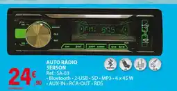 E.Leclerc Auto rádio serson promoção
