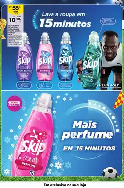 Continente Skip ciclos curtos perfume promoção
