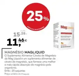 Well's magnésio magliquid promoção