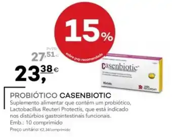 Probiótico casenbiotic