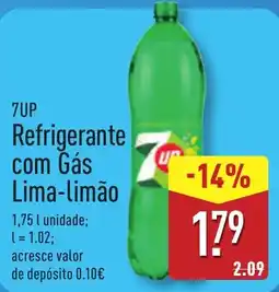 ALDI 7UP Refrigerante com Gás Lima-limão promoção