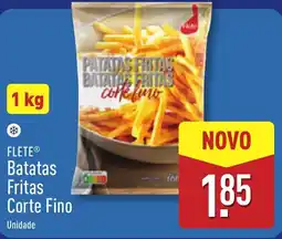 ALDI FLETE Batatas Fritas Corte Fino promoção