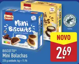 ALDI BISCOTTO Mini Bolachas promoção