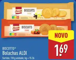 ALDI BISCOTTO Bolachas ALDI promoção