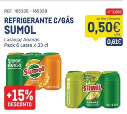 Makro Refrigerante c/gás sumol promoção