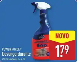 ALDI POWER FORCE Desengordurante promoção