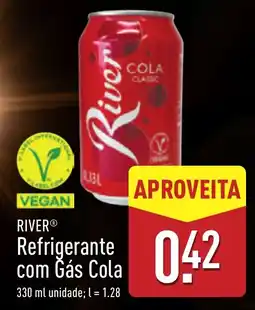 ALDI RIVER Refrigerante com Gás Cola promoção