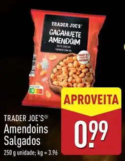 ALDI TRADER JOE'S Amendoins Salgados promoção