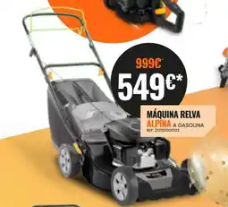 Armazéns Reis Máquina relva alpina a gasolina promoção