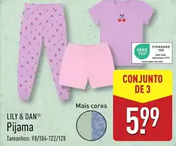 ALDI LILY & DAN Pijama promoção