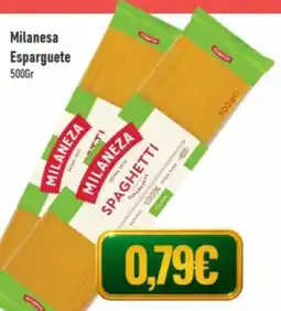 Belita Milanesa esparguete promoção
