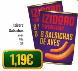 Belita Izidoro salsichas de aves promoção