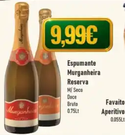 Belita Espumante Murganheira Reserva promoção