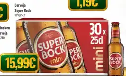 Belita Cerveja Super Bock mini promoção