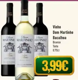 Belita Vinho Dom Martinho Bacalhoa Branco promoção