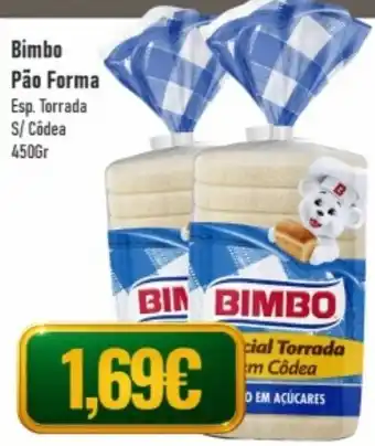 Belita Bimbo pão forma promoção