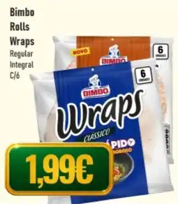 Belita Bimbo Wraps promoção