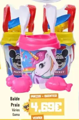 Belita Balde Praia Vários Gama promoção