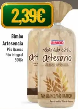 Belita Bimbo Artesencia Pão Branco Pão Integral promoção