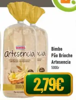 Belita Bimbo Pão Brioche Artesencia promoção