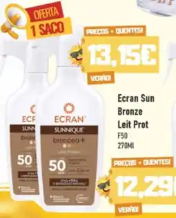 Belita Ecran Sun Bronze Leit Prot F50 promoção