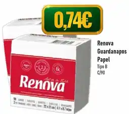 Belita Renova guardanapos papel tipo b promoção