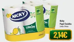 Belita Nicky Papel Cozinha Limão 2 Rolos promoção