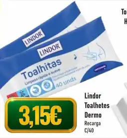 Belita Lindor Toalhetes Dermo promoção