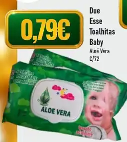 Belita Due Esse Toalhitas Baby Aloe Vera promoção