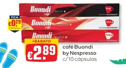 Bolama café Buondi by Nespresso promoção