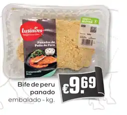 Bolama Bife de peru panado promoção