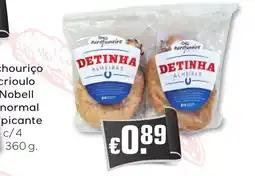 Bolama Detinha alheiras promoção